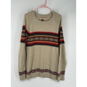 O hanlon mills classic alpine style sweater Wool‎ Blend Size XL